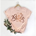 thumbnail image 1 of Bride T-Shirt, Bride to Be Engagement Tee, Wedding Honeymoon Shirt, Future Mrs Bridal Shower Gift Shirt for Women, 1 of 5