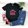 Bride Tshirt Flowers, Bride Shirt, Bridal Shower Shirts, Bride Tshirt