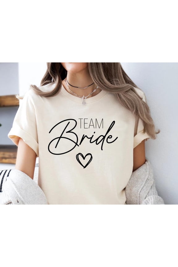 Bride & Team Bride Shirts: Bachelorette Party Tees All Size S-5Xl