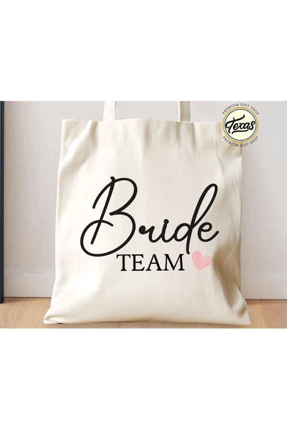 Bride Team Tote Bag Hen Party Gift