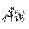 thumbnail image 1 of Bride To Be Cake Topper Acrylic Glitter Cake For Bridal Shower Engagement Party, 1 of 4