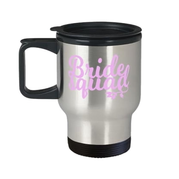 Bride Travel Mug, Squad, Wedding Gift, Birthday 14oz Portable Cup