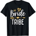 thumbnail image 1 of Bride Tribe Wedding Bachelorette Party Bridal Party Matching T-Shirt, 1 of 4