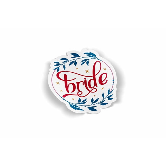 Bride Waterproof Sticker