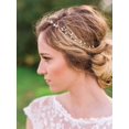 thumbnail image 1 of Bride Wedding Headband Pearl Hair Vine Braid Headpieces Bridal Hair Accessories for Women(Sliver), 1 of 4