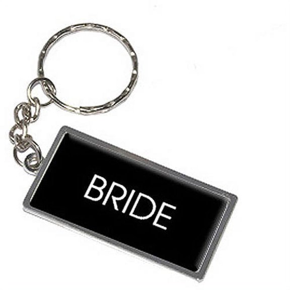 Bride Wedding Keychain Key Chain Ring