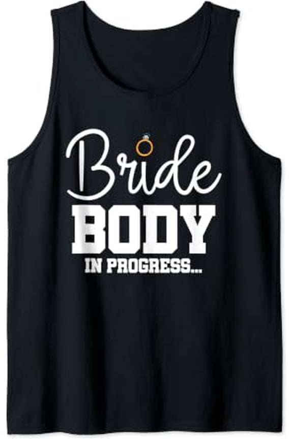 Bride Workout Sweating For My Wedding Tank Top Size S-3XL