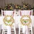 thumbnail image 1 of Bride and Groom Chair Signs - Mr and Mrs Chair Signs for Wedding, Bride Chair Decor, Rustic Wooden Hollow Out Decorative Wedding Signs, 1 of 7