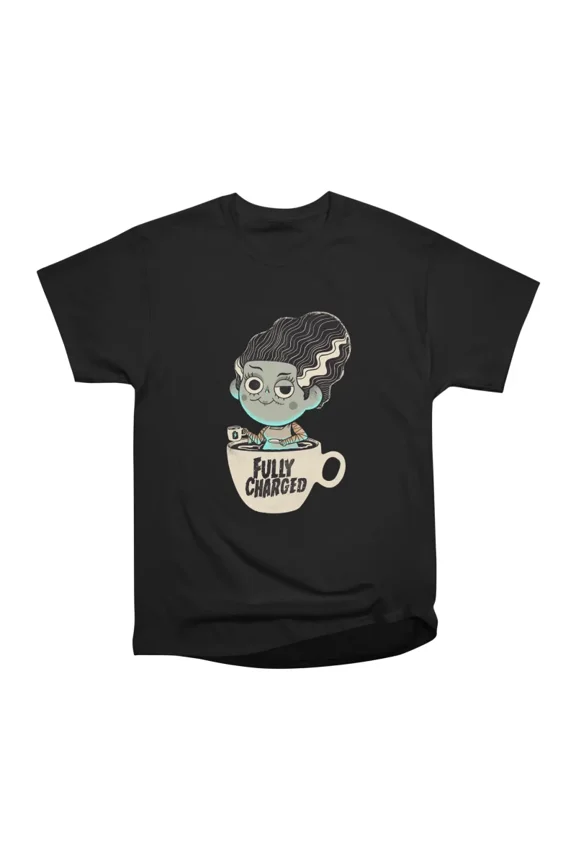 Bride loves coffee T-Shirt Tee Gift For Him Merch For Her Apparel For Friend