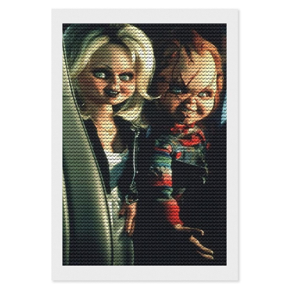 Bride of Chucky Diamond Art Kits for Adults Diamond Art Gem Art
