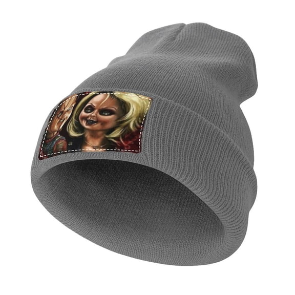 Bride of Chucky Knit Beanie Hats for Men Women Unisex Cuffed Watch Cap Beanie Warm Casual Skull Cap Winter