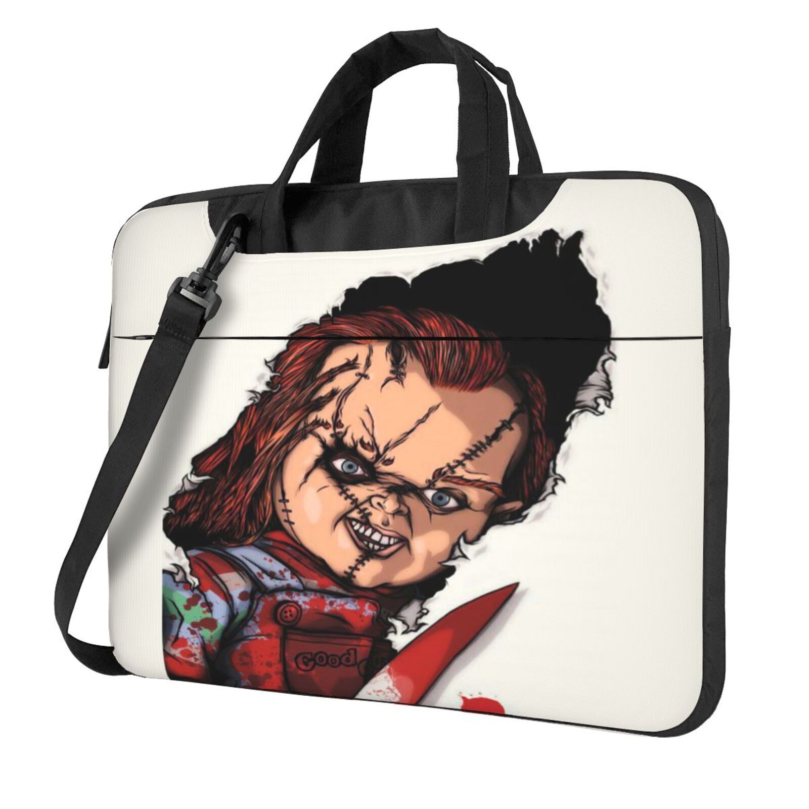 Chucky Customize Computer Case Bride of Chucky Laptop Bag Waterproof 13-15.6 Inch Shoulder Computer ...