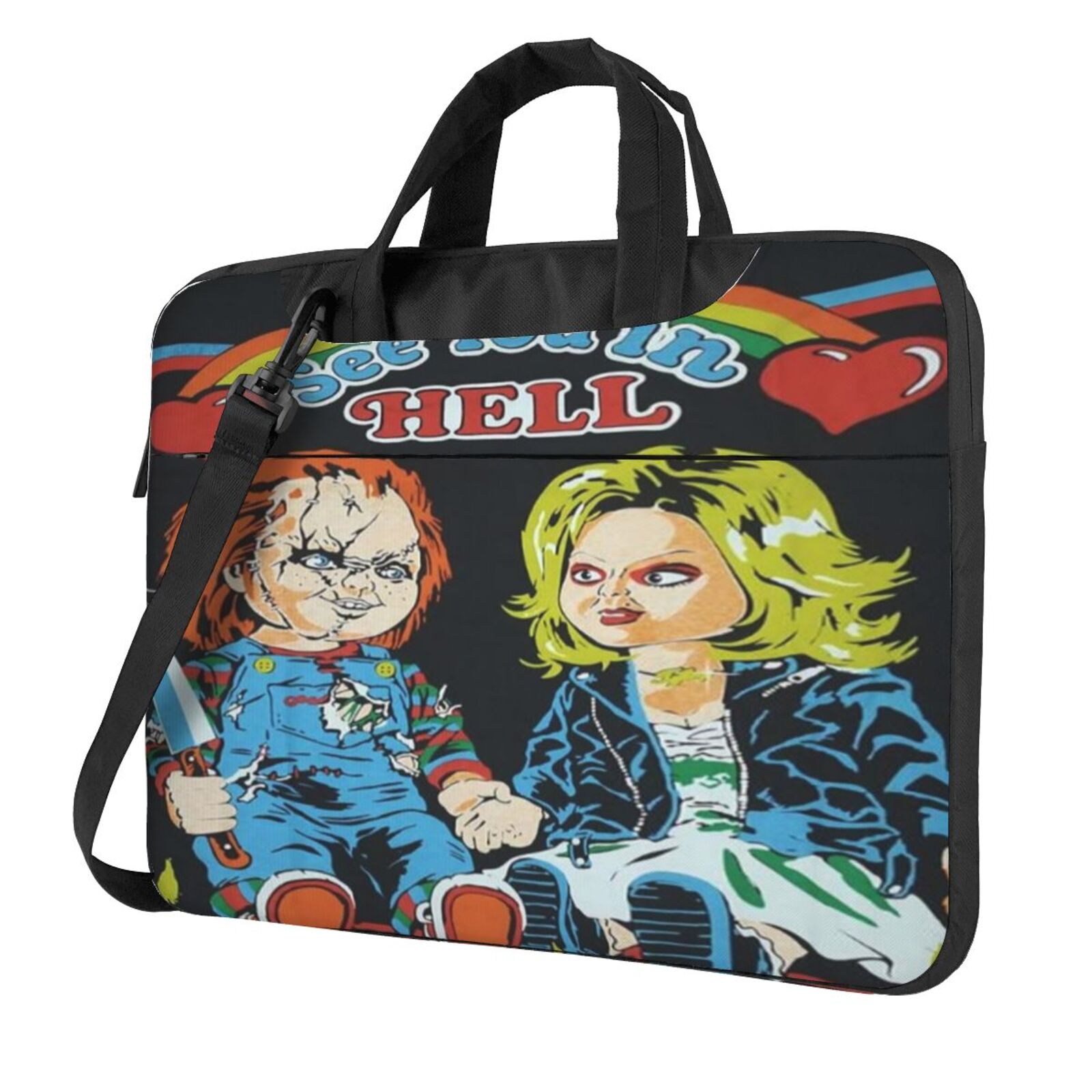 Chucky Customize Computer Case Bride of Chucky Laptop Case, Computer Bag Computer Case Laptop ...