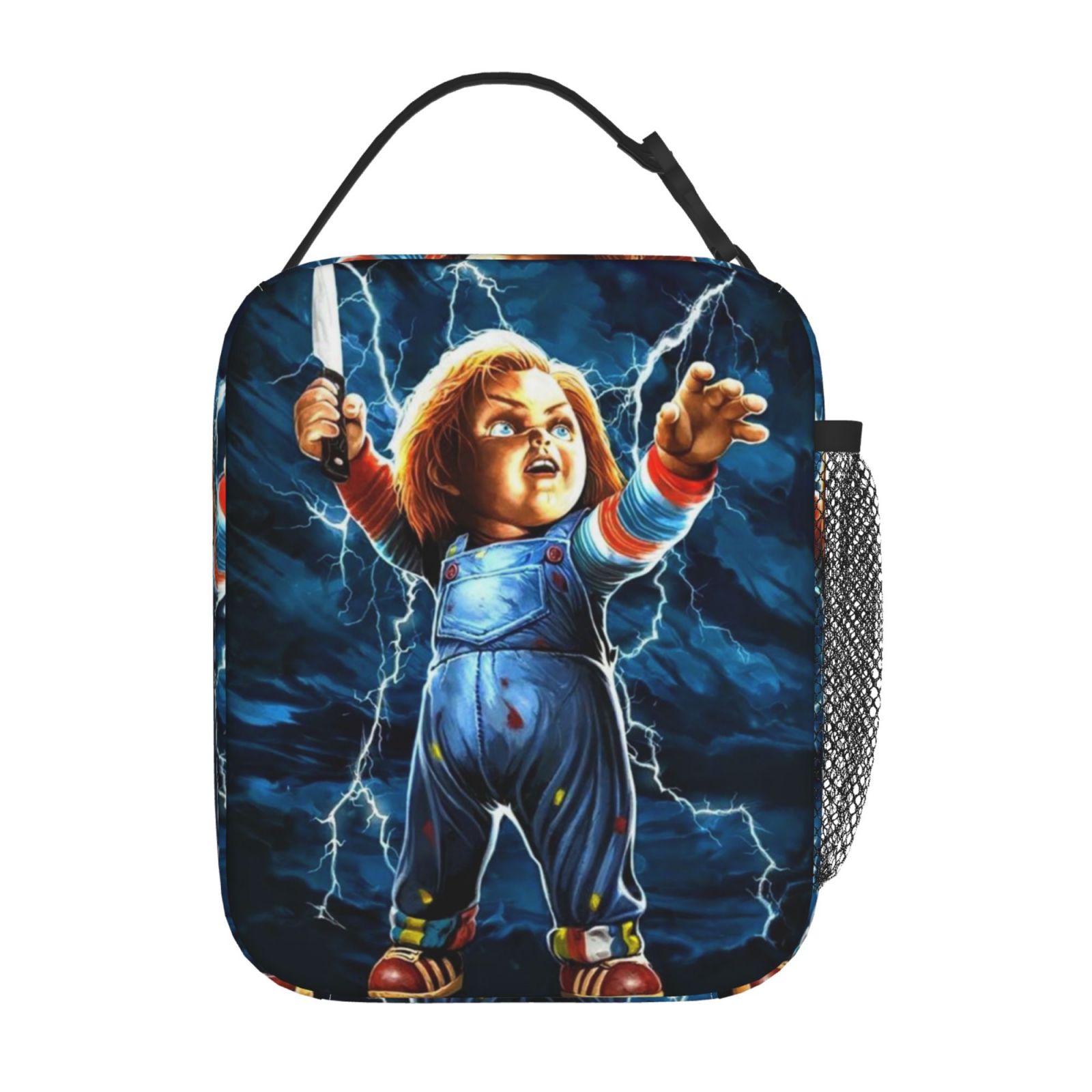Bride of Chucky Lunch Bag Thermal Portable Lunch Box Insulated Tote Bag