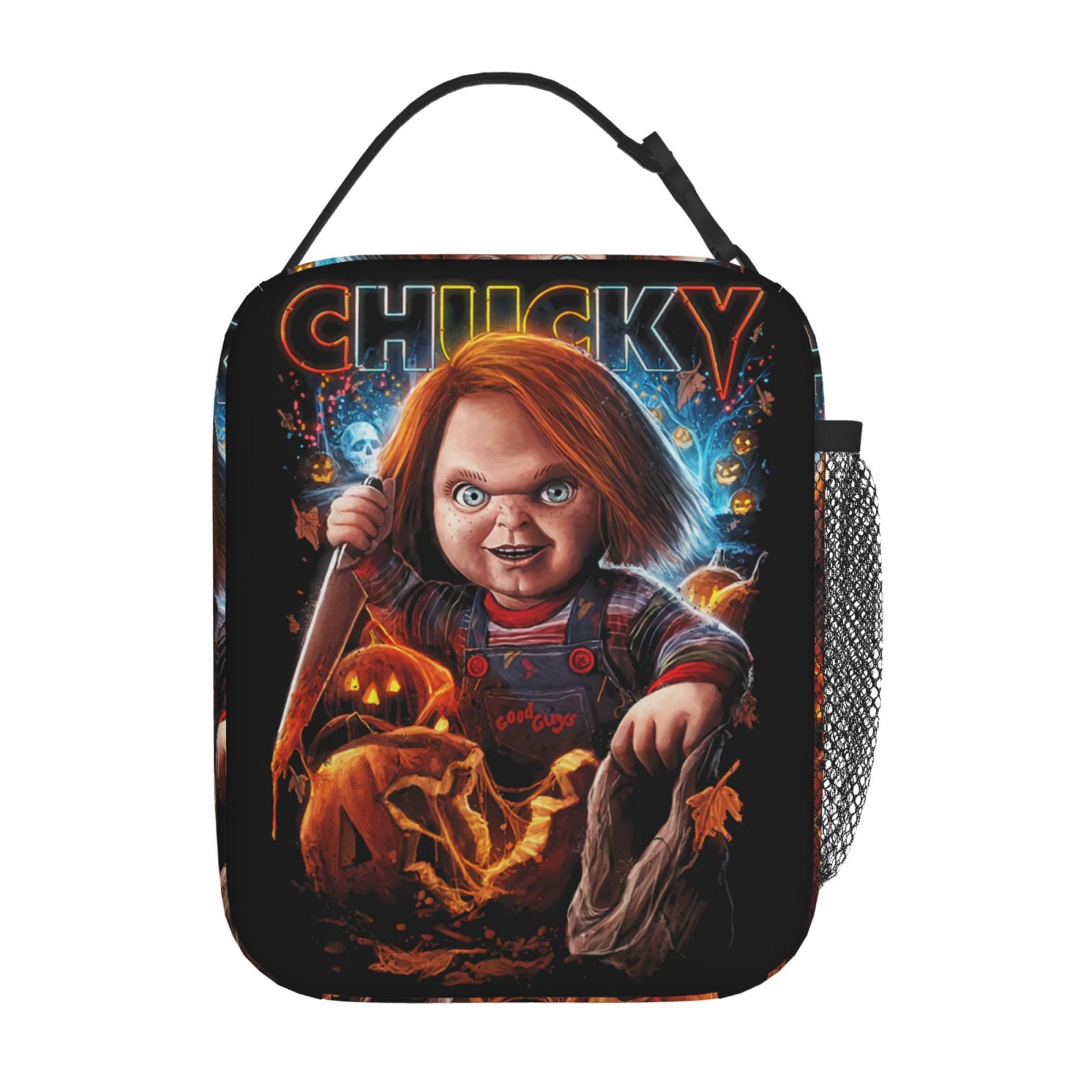 Bride of Chucky Lunch Bag Thermal Portable Lunch Box Insulated Tote Bag