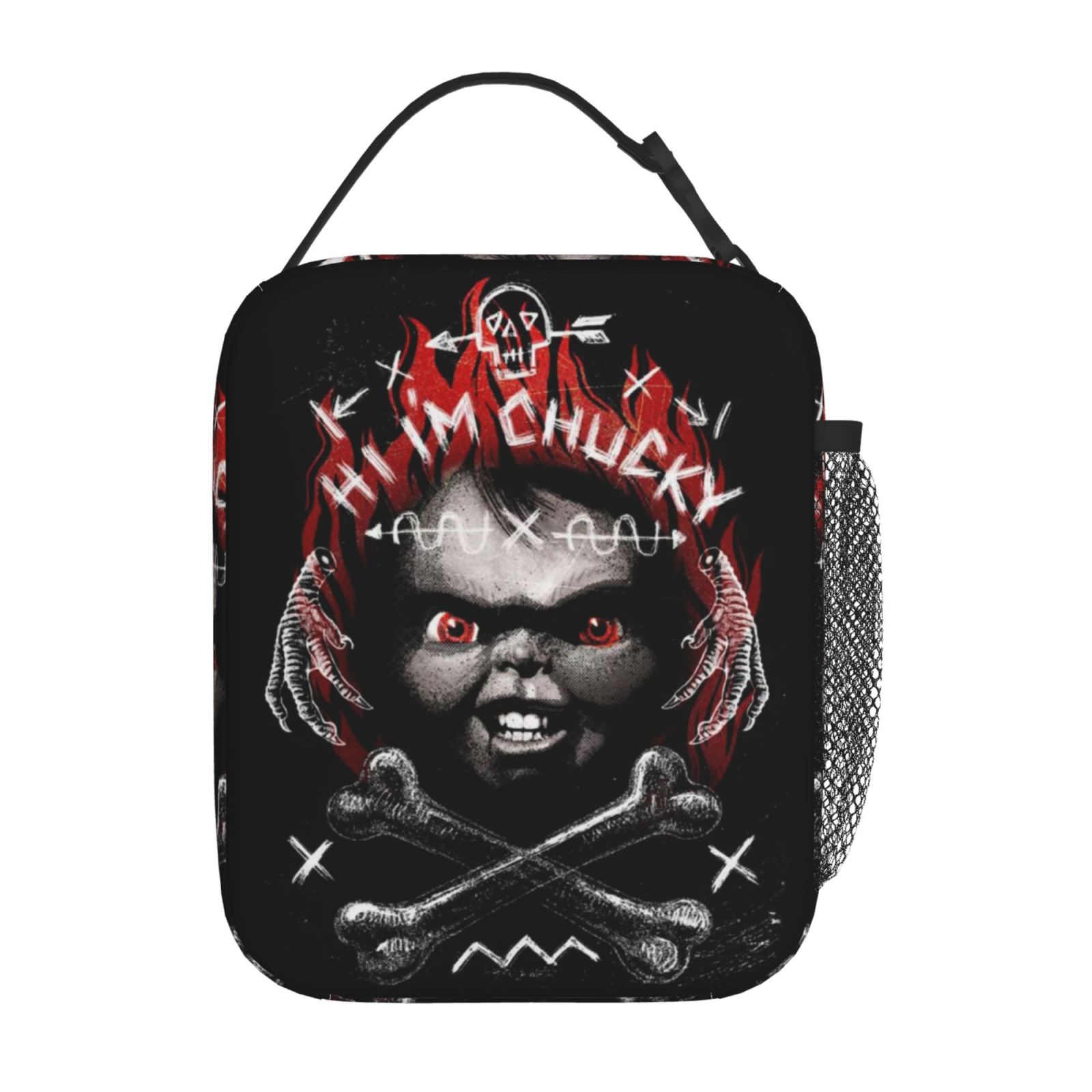 Bride of Chucky Lunch Bag Thermal Portable Lunch Box Insulated Tote Bag