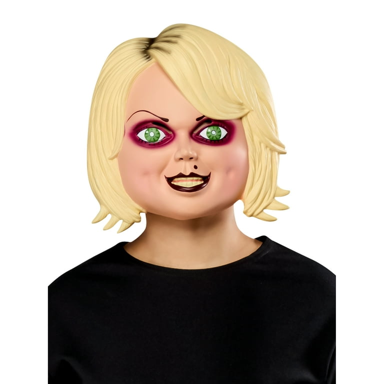 Bride of Chucky Tiffany Half Mask for Adults by Rubies - Walmart.com