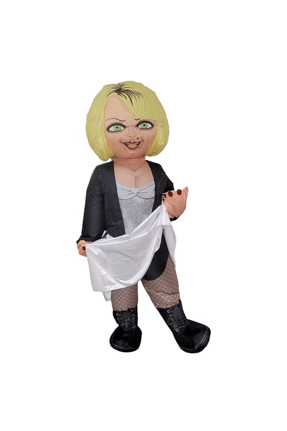Bride of Chucky Tiffany Inflatable Costume for Adults by Rubies, Women's One Size