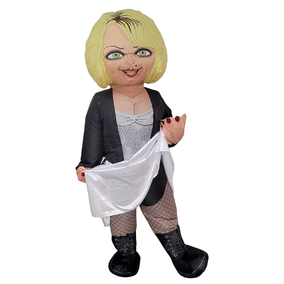 Bride of Chucky Tiffany Inflatable Costume for Adults by Rubies, Women's One Size