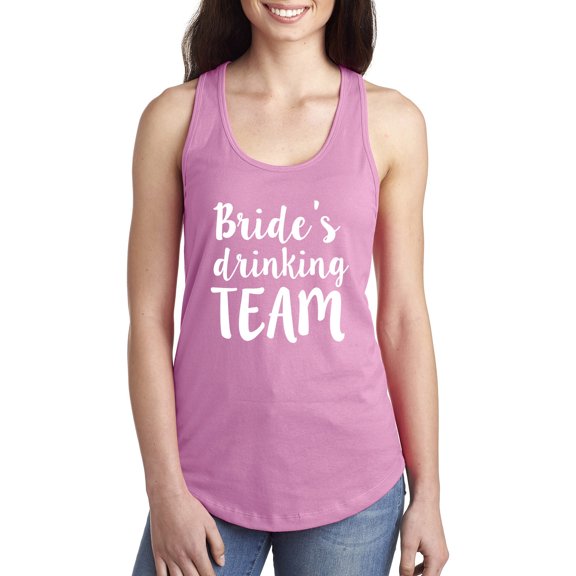 Bride's Drinking Team Racerback Tank