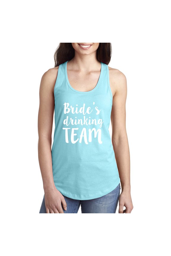 Bride's Drinking Team Racerback Tank