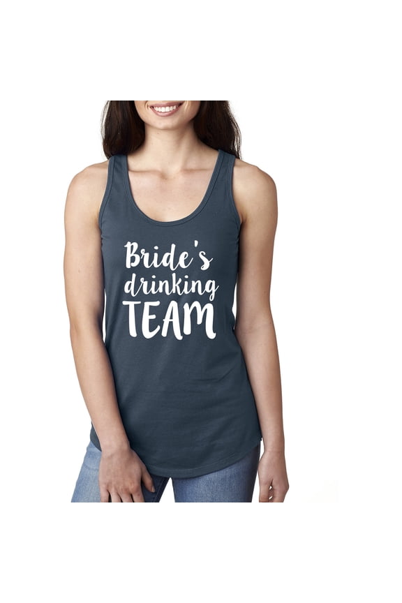 Bride's Drinking Team Racerback Tank