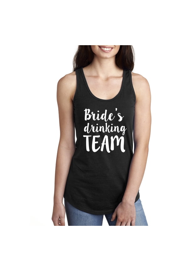 Bride's Drinking Team Racerback Tank