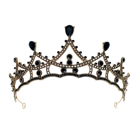 Bride's Headpiece Baroque European and American Crown for Women's 18th Birthday Wedding Dress Crown Simple and Elegant Princess High-End