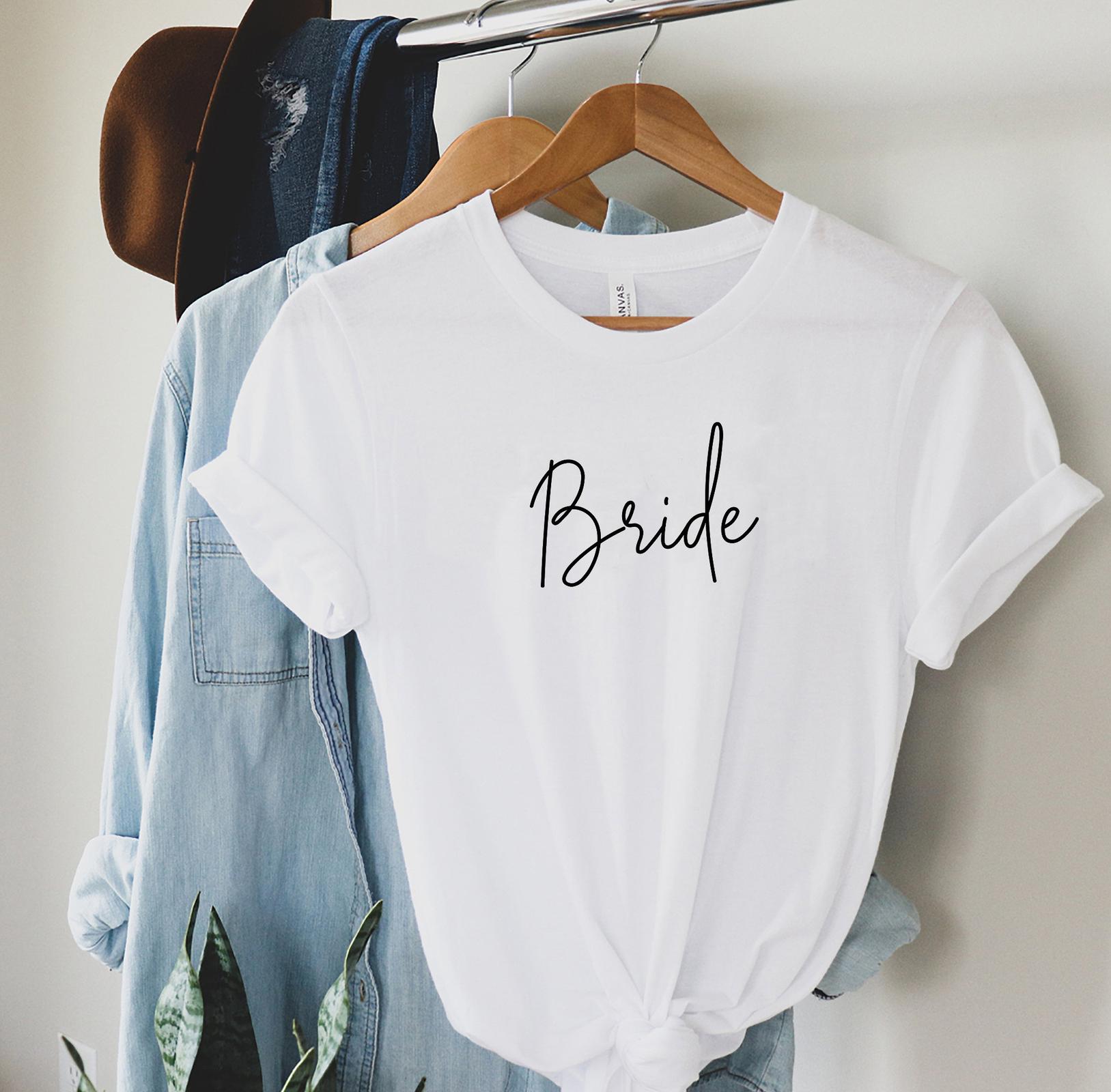 Bride tshirt, Bridal Shower Gift, Engagement Gift, Gift for Bride