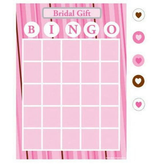Creative Converting Bride to Be Dots Bingo Set