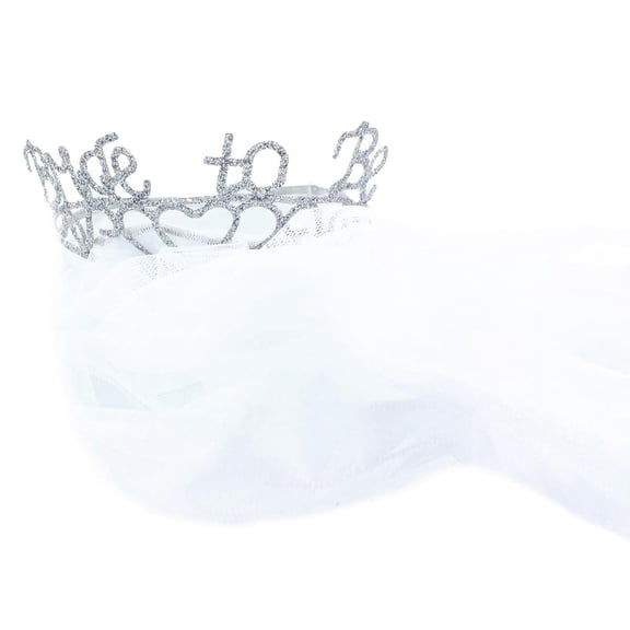 Bride to Be Veil & Sparkle Tiara