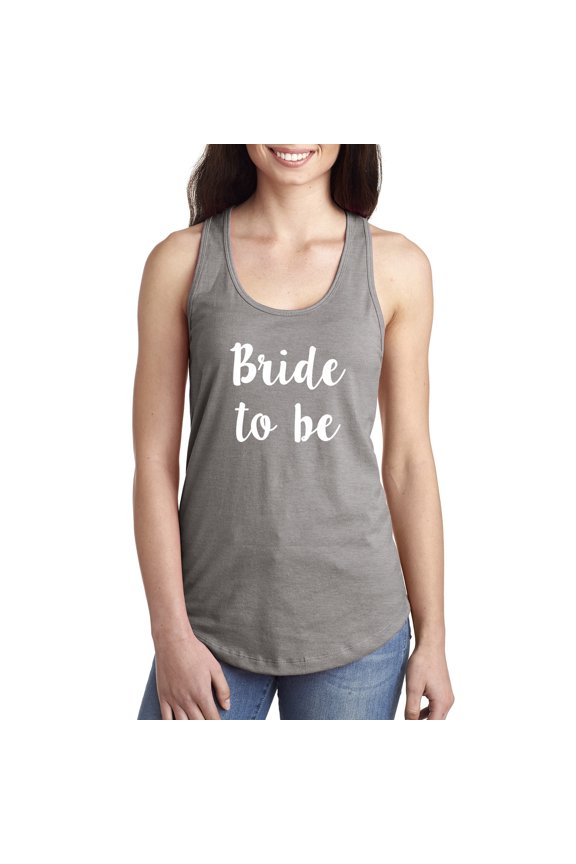 Bride to be Racerback Tank