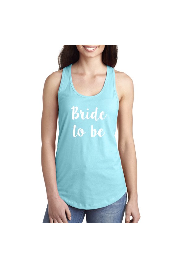 Bride to be Racerback Tank