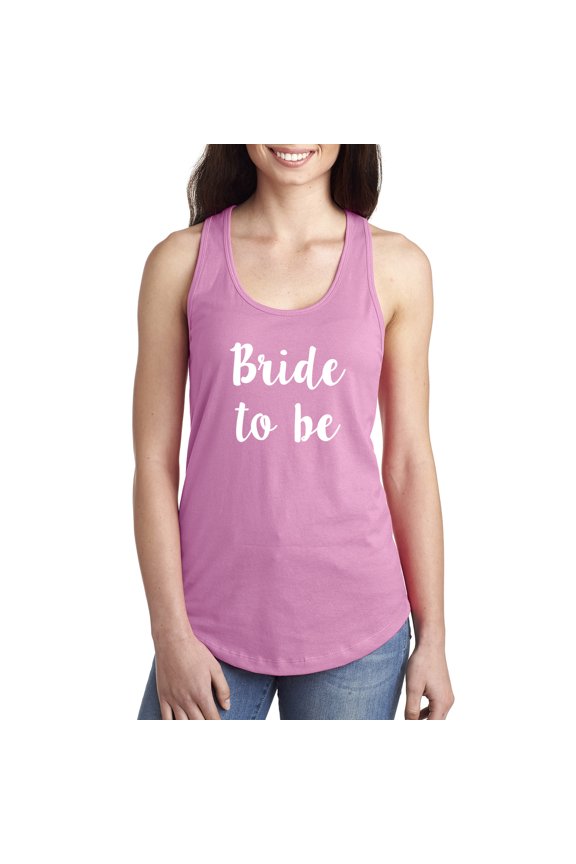 Bride to be Racerback Tank