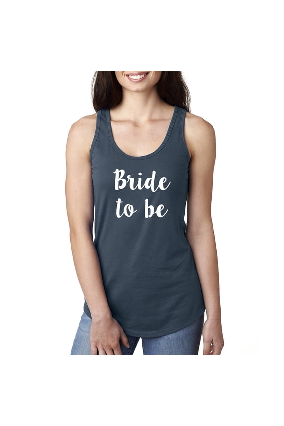 Bride to be Racerback Tank