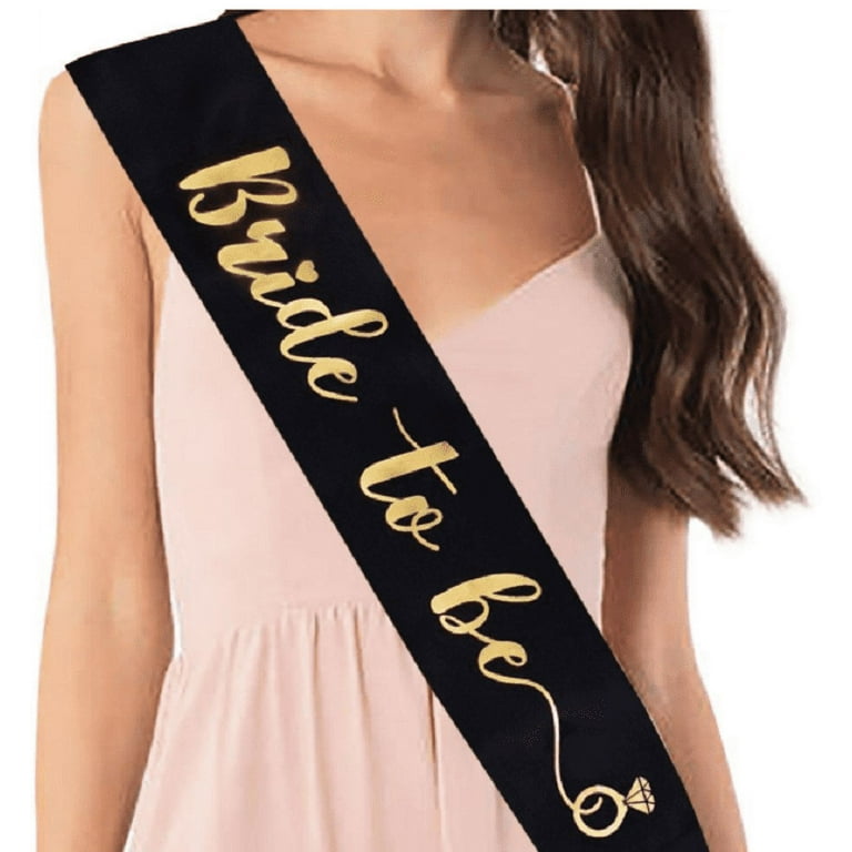 Hen Party Sash Adult Black Hen Party Sash Adult Black