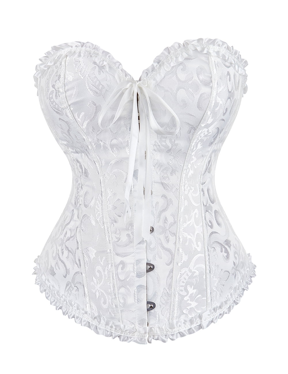 Va Bien Womens Lacy Strapless Bustier Style-523 - Walmart.com