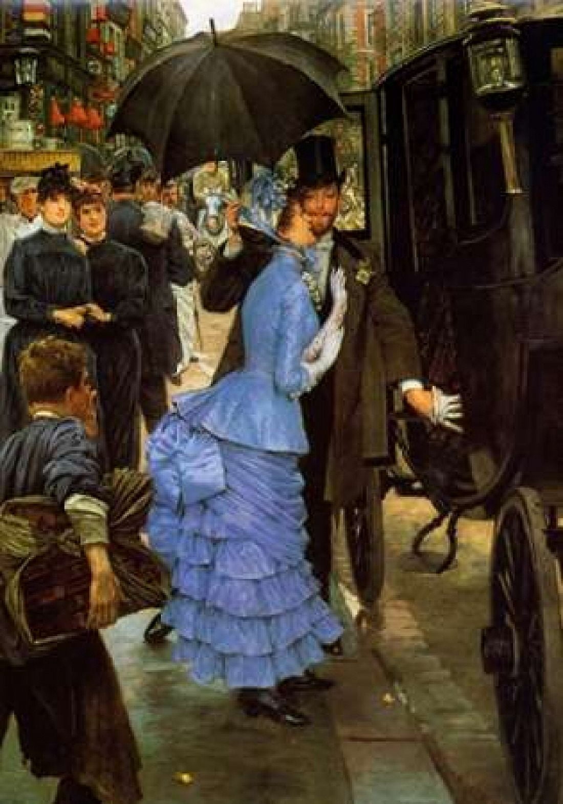 Bridemaid Canvas Art - James Jacques Tissot (20 x 28)