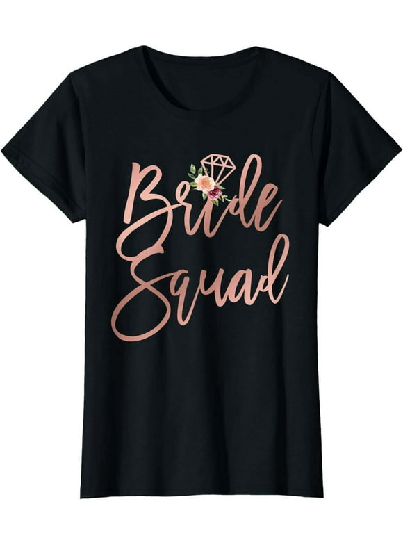 Bridesmaid Besties: Celebrate Your Bride Squad with this Stylish Short Sleeve T-Shirt!
