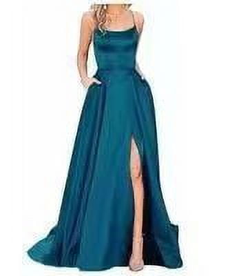 Long Prom Dresses With Split Bridesmaid Dresses & Gowns,DS5145 main image 1