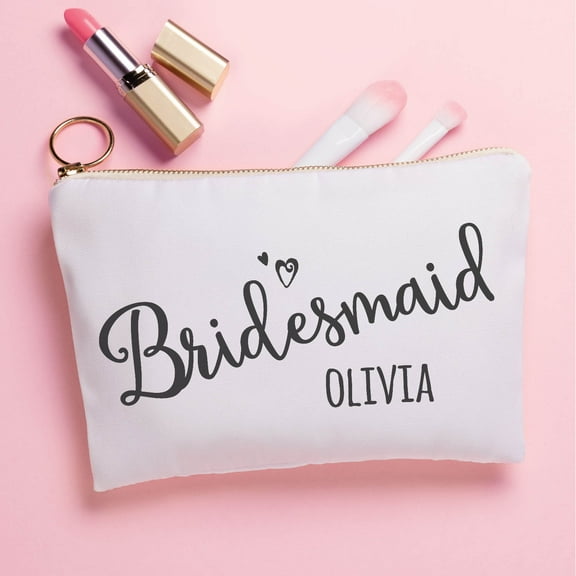 Bridesmaid Gift - Personalized Zipper Pouch