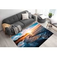 thumbnail image 1 of Bridesmaid Gift Rug, Farmhouse Rus, Landscape Rugs 3D Printed Rug, Dining Room Rug, Car Mat Rugs, Landscape Rugs, Sea Rug, Gift For Her Rug, 3.3'x5' - 100x150 cm, 1 of 8
