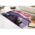thumbnail image 1 of Bridesmaid Gift Rugs, Landscape Rugs, Large Rug, Beautiful Clouds Rugs, Wedding Rug, Dock Landscape Rugs, Salon Decor Rugs, Runner Rugs, 2.6'x6.5' - 80x200 cm, 1 of 8