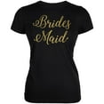 thumbnail image 1 of Bridesmaid Juniors Soft T Shirt Black SM, 1 of 1