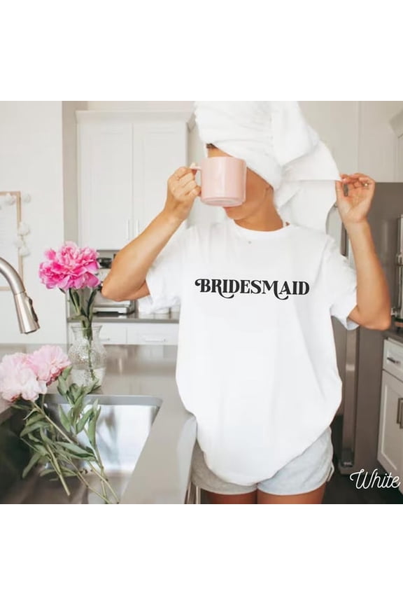 Bridesmaid Shirt, In My bridesmaid Era Shirt, Bachelorette Weekend Party Tee, Bride Wedding Tee, Maid of Honor Gifts, Bridal Shower Shirt