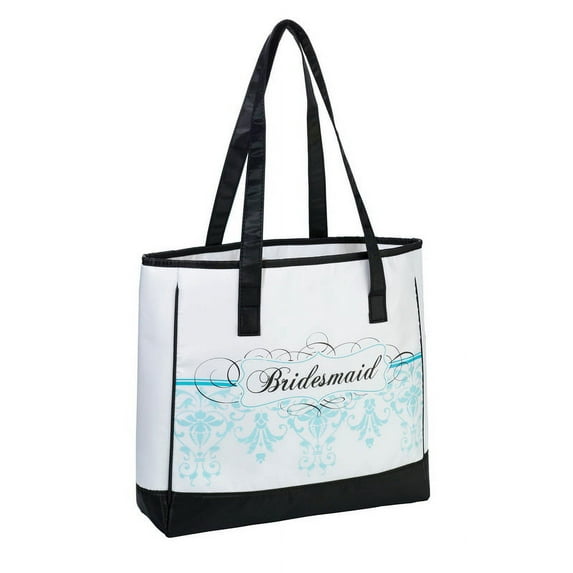 Bridesmaid Tote, Aqua