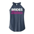 thumbnail image 1 of Bridesmaids - Brides Babes - Juniors High Neck Tank Top, 1 of 4