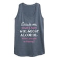 thumbnail image 1 of Bridesmaids - Excuse Me, Glass Of Alcohol - Women's Racerback Tank Top, 1 of 4