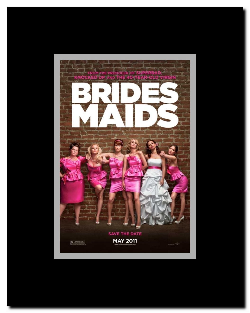 Bridesmaids Framed Movie Poster