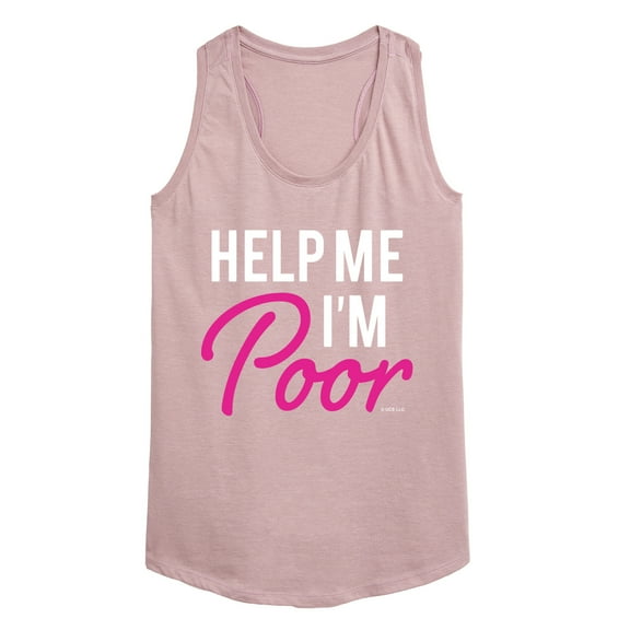 Bridesmaids - Help Me I'm Poor - Women's Racerback Tank Top